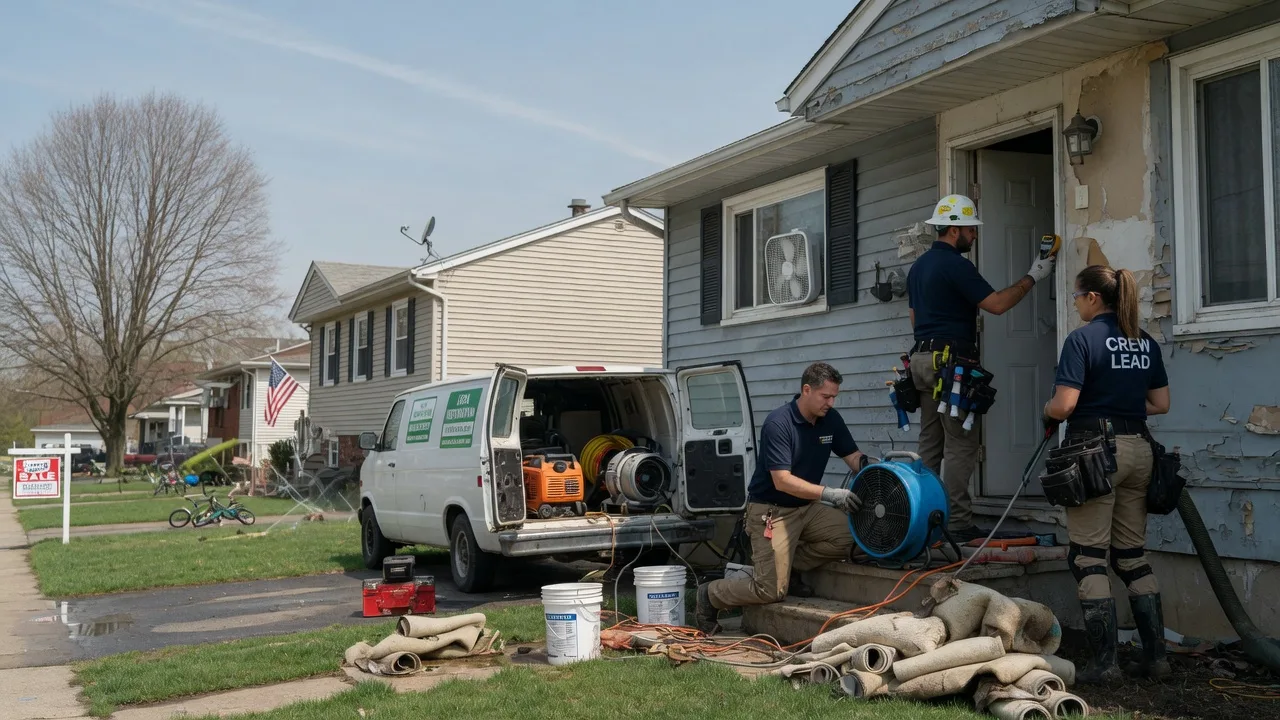 Flood Cleanup in Garnet Valley, PA near me